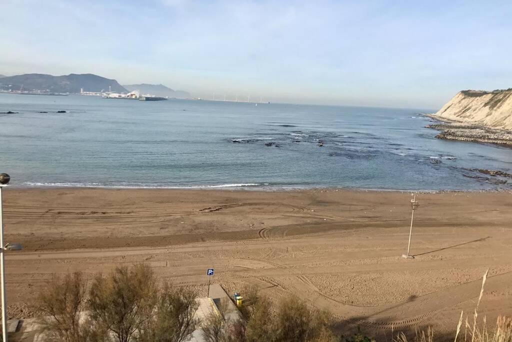Piso Algorta+Wifi Gratis+Parking.Cerca De Bilbao. Getxo Esterno foto