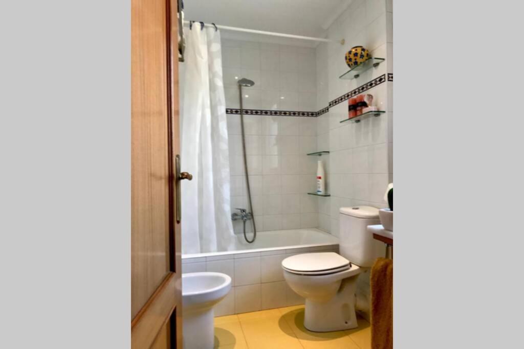 Piso Algorta+Wifi Gratis+Parking.Cerca De Bilbao. Getxo Esterno foto