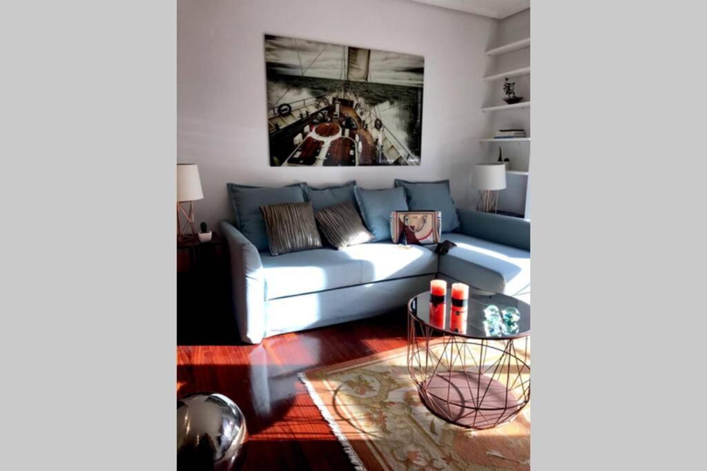 Piso Algorta+Wifi Gratis+Parking.Cerca De Bilbao. Getxo Esterno foto